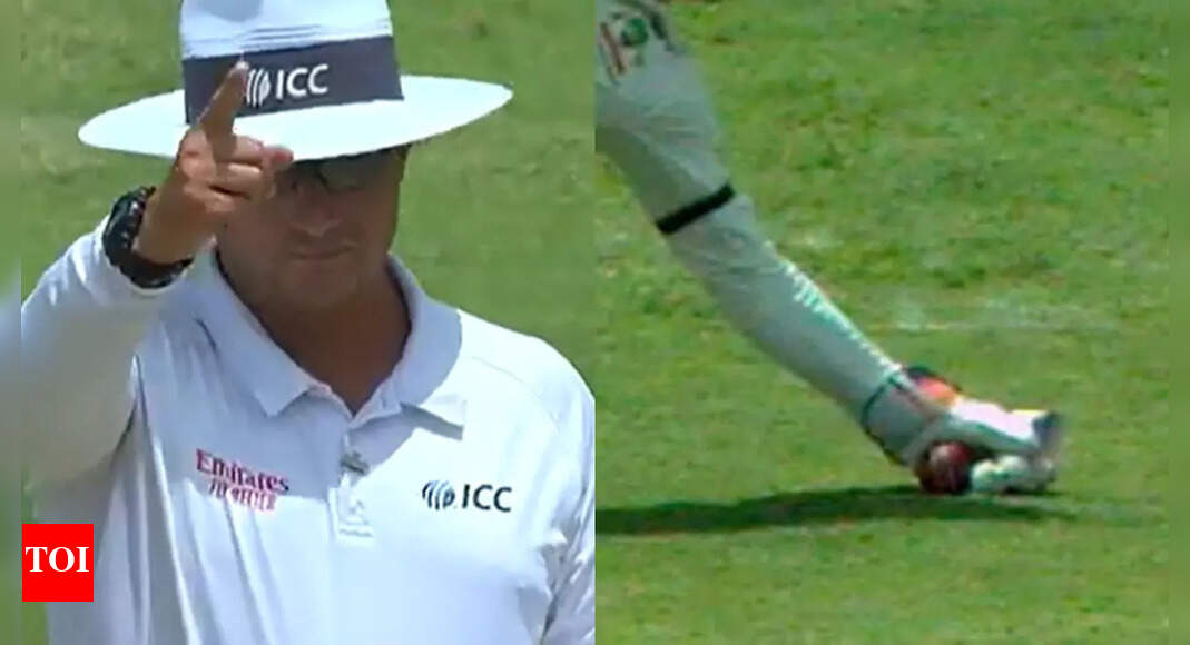 डीआरएस आपत्ती? दोन दिवसात तीन धक्कादायक पंच निर्णय रॉक डब्ल्यूआय वि ऑस चाचणी