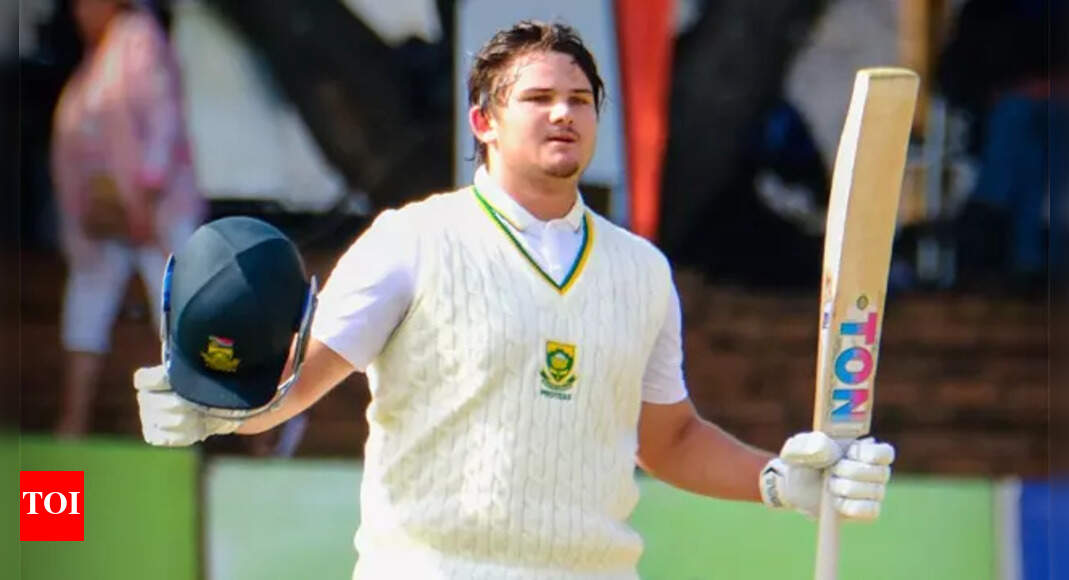 ऐतिहासिक! Lhuan-dre प्रीटोरियस ब्रेक 61 वर्षांचा विक्रम, कसोटी पदार्पणावर दक्षिण आफ्रिकेच्या सर्वात तरुण शताब्दी बनला