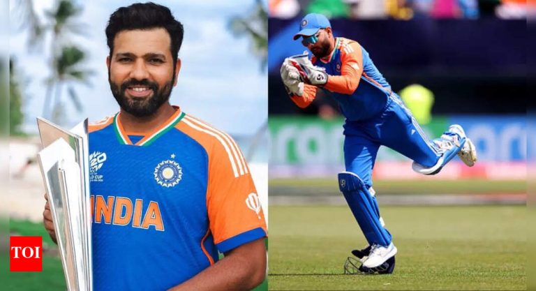 टी -२० वर्ल्ड कप फायनल दरम्यान hab षभ पंतच्या ‘बनावट दुखापती’ वर रोहित शर्मा: ‘खरोखरच त्याच्या बाबतीत काहीतरी घडले आहे असे मनापासून वाटले’