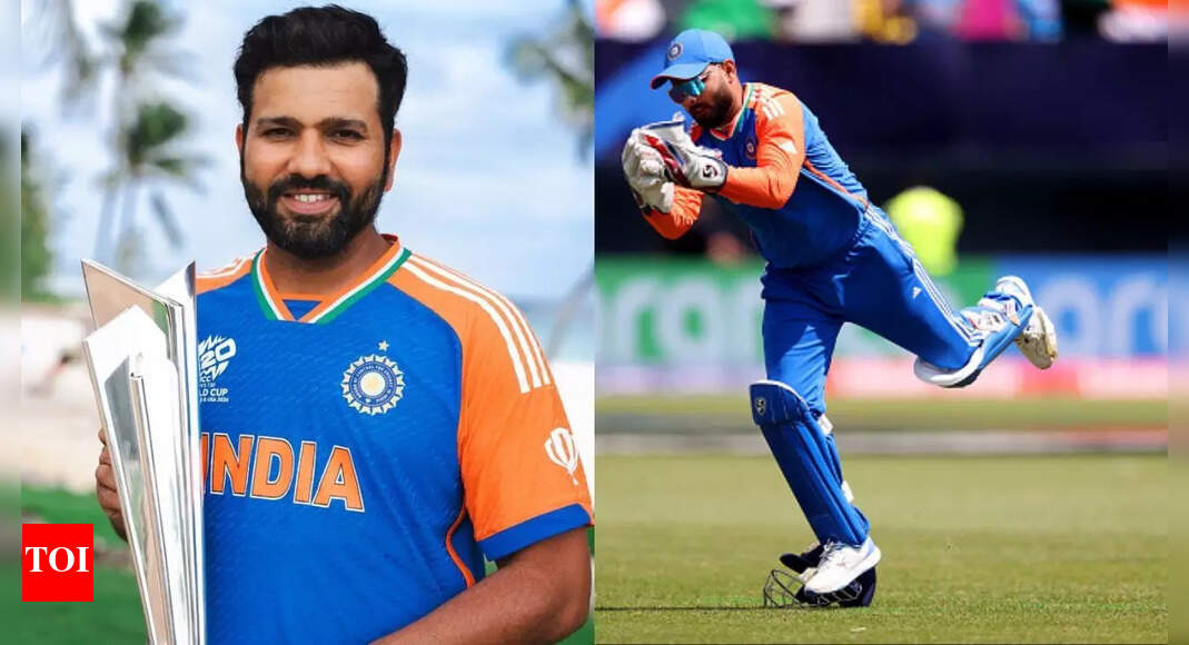 टी -२० वर्ल्ड कप फायनल दरम्यान hab षभ पंतच्या ‘बनावट दुखापती’ वर रोहित शर्मा: ‘खरोखरच त्याच्या बाबतीत काहीतरी घडले आहे असे मनापासून वाटले’