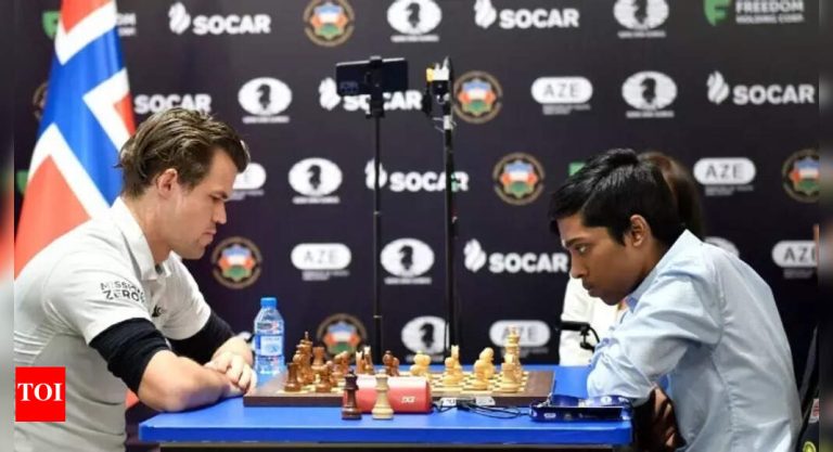 फाइड रेटिंग्ज: मॅग्नस कार्लसन अजूनही राज्य करतात; प्रोगग्नानंधा वर्ल्ड टॉप 4 मध्ये प्रवेश करते