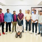 युनिट 6 ची दमदार कामगिरी दरोड्याच्या गुन्ह्यातील फरार आरोपी नाशिक येथून जेरबंद
