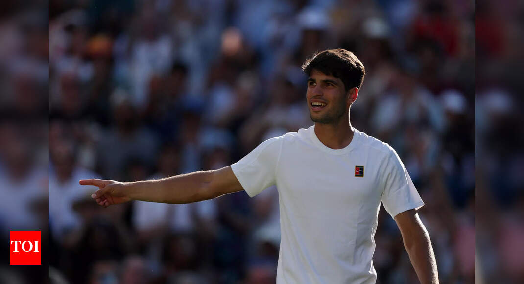 विम्बल्डन 2025: कार्लोस अलकाराझ पाच-सेटच्या भीतीने वाचला, डॅनिल मेदवेदेव क्रॅश झाला; अ‍ॅरना सबलेन्का क्रूझ