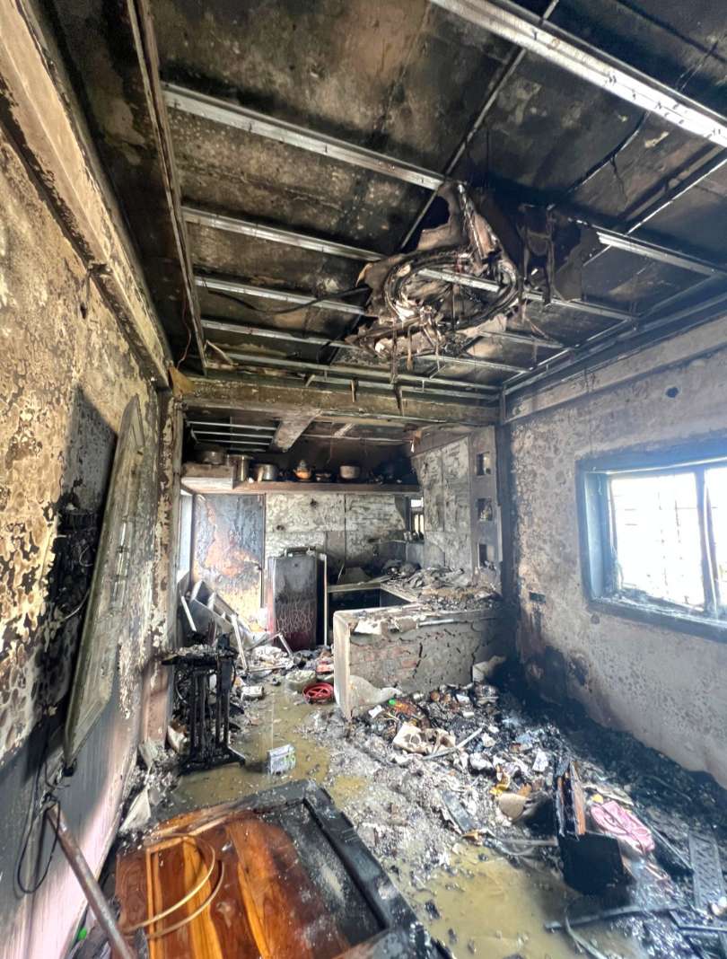 आळंदी नगरपरिषद अग्निशमन दलाची तात्काळ कारवाईने आग आटोक्यात 