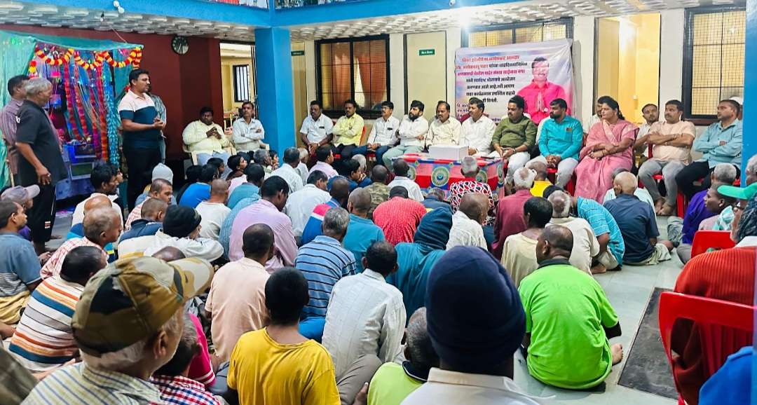 कार्यसम्राट मा.आमदार अशोकबापु पवार यांच्या वाढदिवसानिमित्त सणसवाडी माहेर संस्थेत अन्नदान