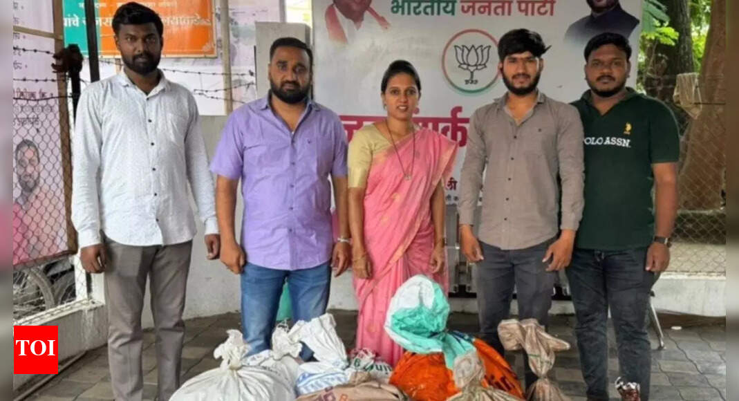 नवरात्रा रद्द: माजी नगरसेवक हर्षाली मठवाड पूर-हिट शेतकर्‍यांना पाठिंबा देण्यासाठी निधी वळवते | पुणे न्यूज