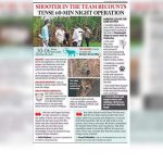 शिरूर गावात रविवारी तरुणाचा गोळ्या झाडून खून करणाऱ्या बिबट्याला ठार केले