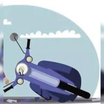 मार्केट यार्डात मोटारसायकलच्या अपघातात 7 वर्षीय मुलीचा मृत्यू, 3 जखमी