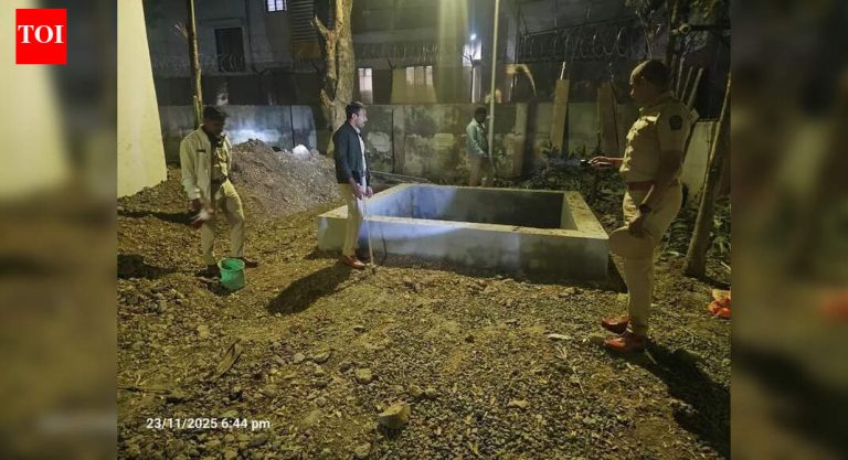 सिंध सोसायटी नाल्यात ताजे पगमार्क सापडले