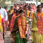 विठ्ठलवाडी येथे दिपालीताई गव्हाणे यांचा प्रचार दौरा उत्साहात लोकांचा भरभरून प्रतिसाद 