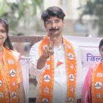 लोणीकंद–पेरणे गटात तिरंगी लढत शिवसेनेचे योगेश झुरुंगे यांची प्रचारात आघाडी