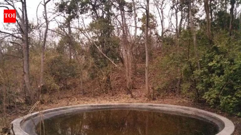 मराठवाडा विभागातील वन्य अभयारण्यांमध्ये शोधलेल्या पाण्याच्या छिद्रांचे पुनर्भरण