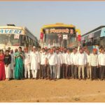 अष्टविनायक यात्रे मध्ये सविता श्रीकांत गावडे यांचा श्री क्षेत्र वाडे बोल्हाईच्या सर्वांगीण विकासाचा संकल्प