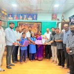 जि. प. प्राथमिक शाळा शिक्रापूर मधील नवोदय विद्यालयासाठी निवड झालेल्या विद्यार्थ्यांचा सत्कार