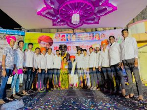 शिक्रापूर येथे क्रांतिसूर्य जयंती मोठ्या जल्लोषात साजरी बालगोपालने घेतले लक्ष वेधून