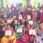 महाळुंगे पडवळ येथे महिलांचे ज्यूट बॅग मेकिंग कौशल्य विकास प्रशिक्षण यशस्वी संपन्न