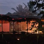 तुळापूर मध्ये बैलांचा गोठा पेटला दोन बैल एक घोडीला अग्नि समाधी शेतकऱ्याचे मोठे नुकसान 