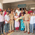 शिक्रापुरात नदीकाठी सोडले नवजात बालक शिक्रापूर पोलीस व पत्रकाराच्या सतर्कतेने बालकाला नवजीवन